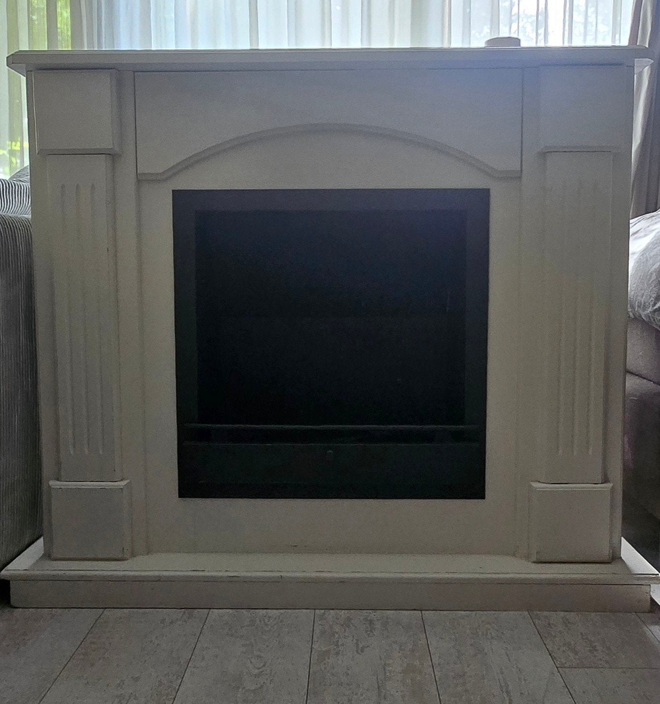 Mooie witte Schouw, Huis en Inrichting, Haarden, Ophalen