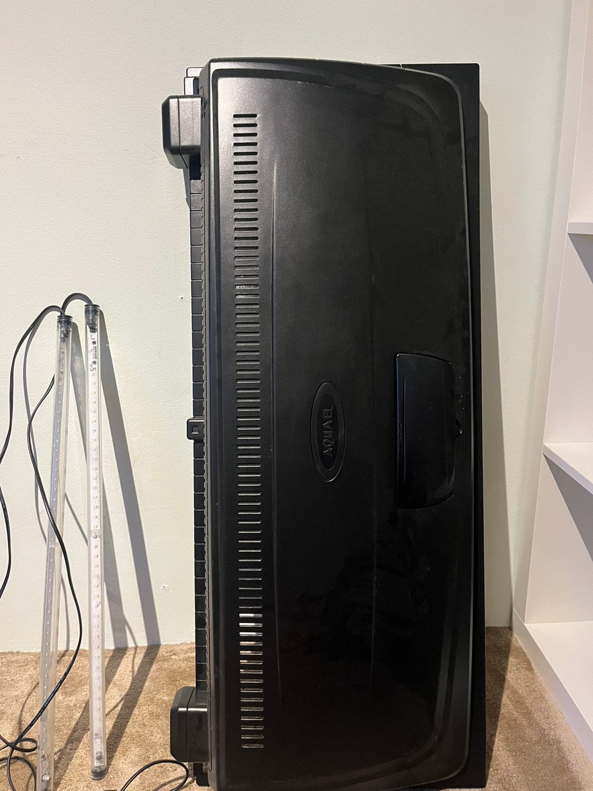 Aquarium deksel 100x40 met luikje en verstelbare ledlamp, Ophalen, Zo goed als nieuw