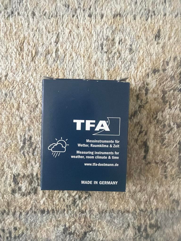 TFA Weerstation - Nieuw in doos, Made in Germany, Ophalen of Verzenden, Nieuw, Weerstation
