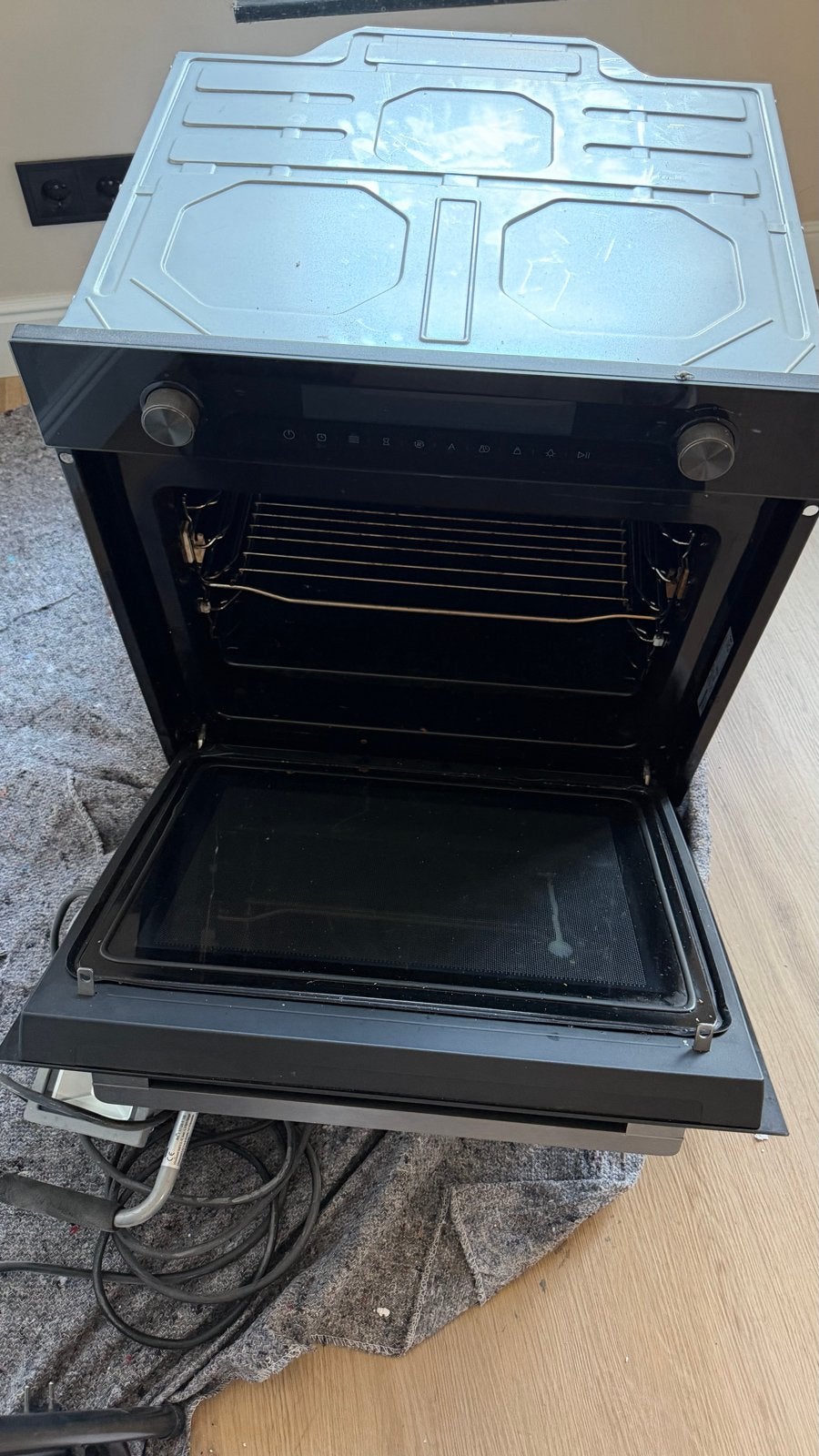 Hananto HIMC6060 combi-oven (oven werkt, magnetron defect), Ophalen, Gebruikt, 60 cm of meer, Inbouw
