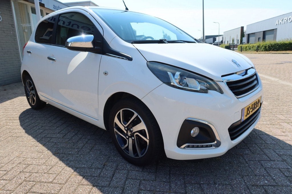 Peugeot 108 1.0 VTI ALLURE CABRIO TOP, CAMERA, Gebruikt, Euro 6, 4 stoelen, Bedrijf