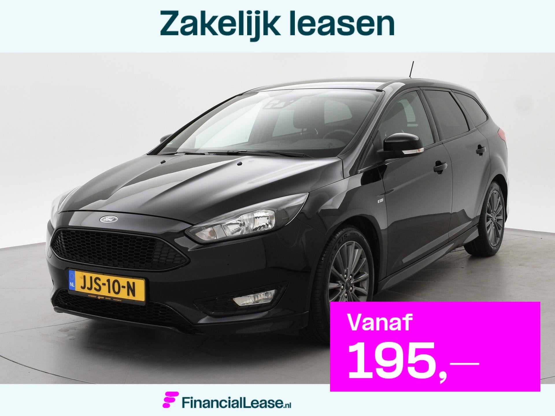 Ford Focus Wagon 1.5 ECOBOOST 182 PK ST-LINE + SONY AUDIO |, Stof, Euro 6, 4 cilinders, Zwart