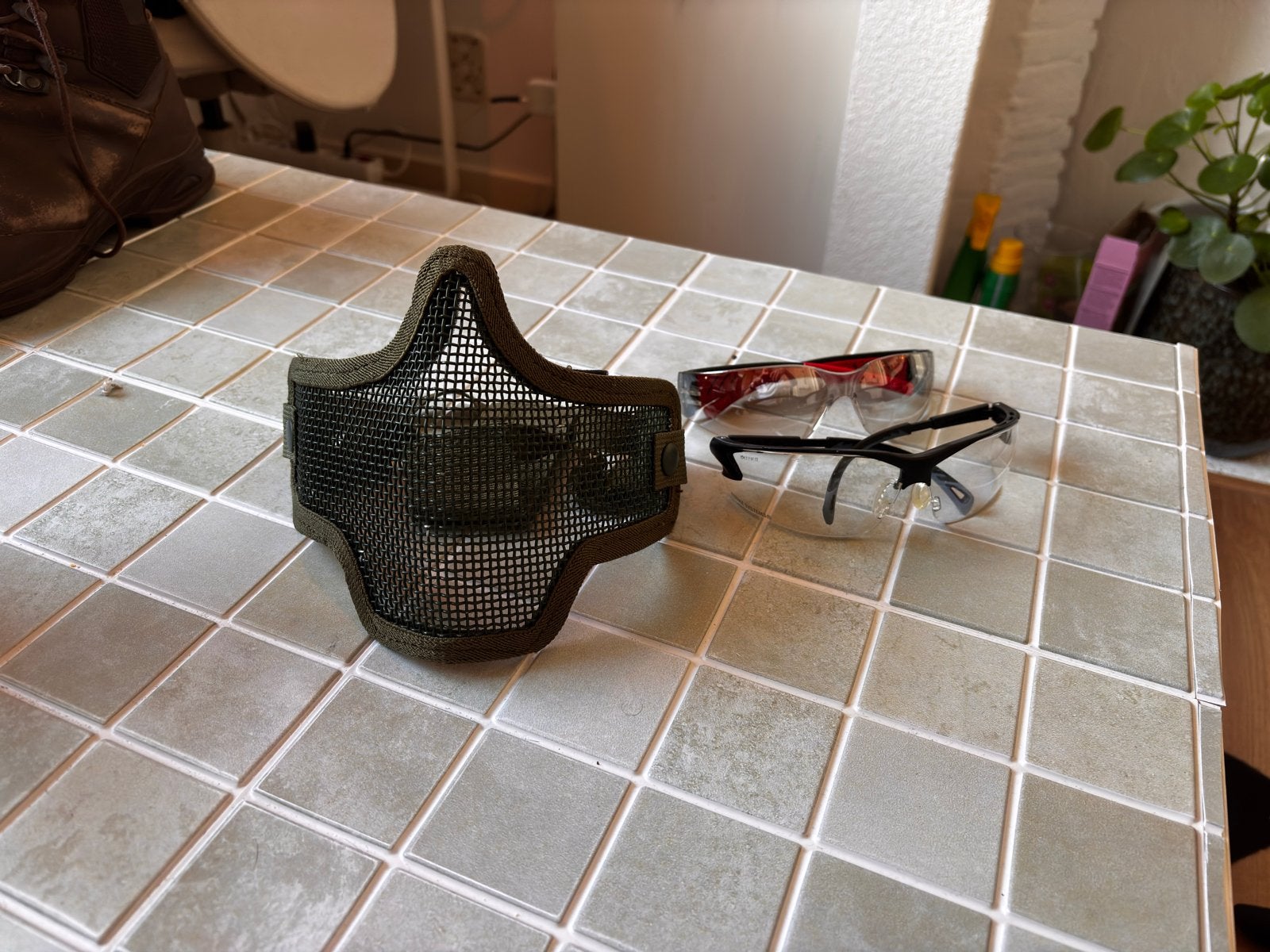 Valken Tactical Airsoft Gezicht Masker, Ophalen of Verzenden, Zo goed als nieuw