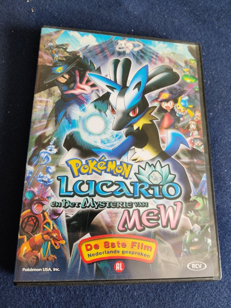 Pokémon De 8ste film - Lucario en het mysterie van Mew, Alle leeftijden, Ophalen of Verzenden, Zo goed als nieuw, Amerikaans