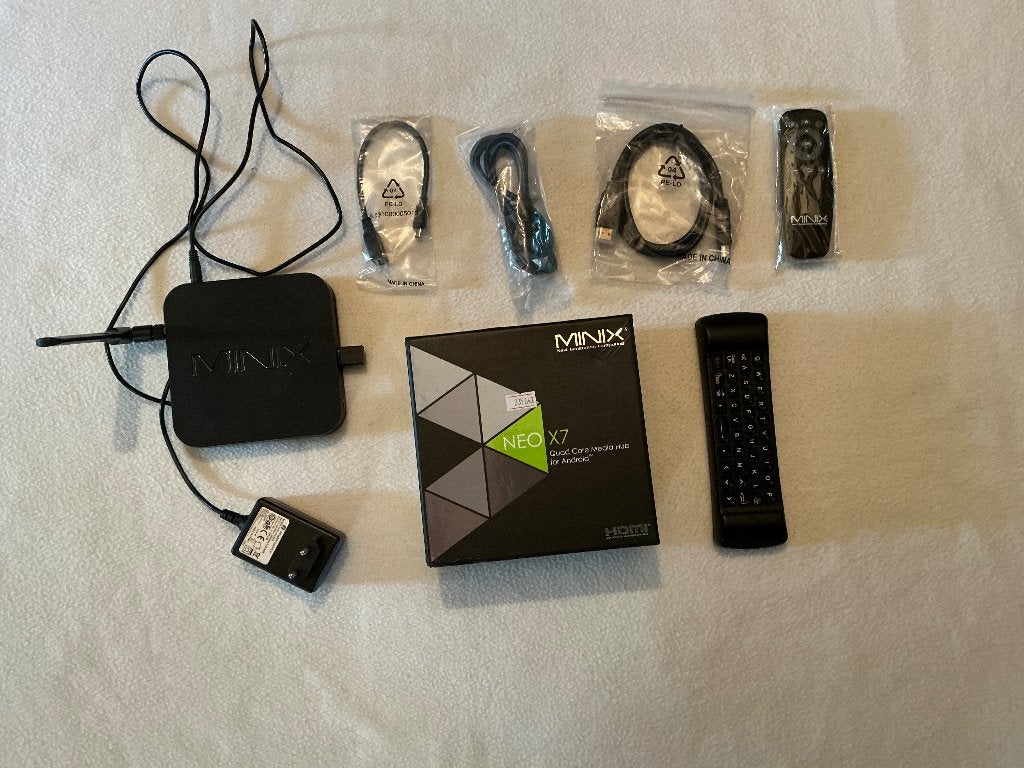 Minix Neo X7 Quad Core Media Hub voor Android, Ophalen, Zo goed als nieuw, HDMI, Minder dan 500 GB