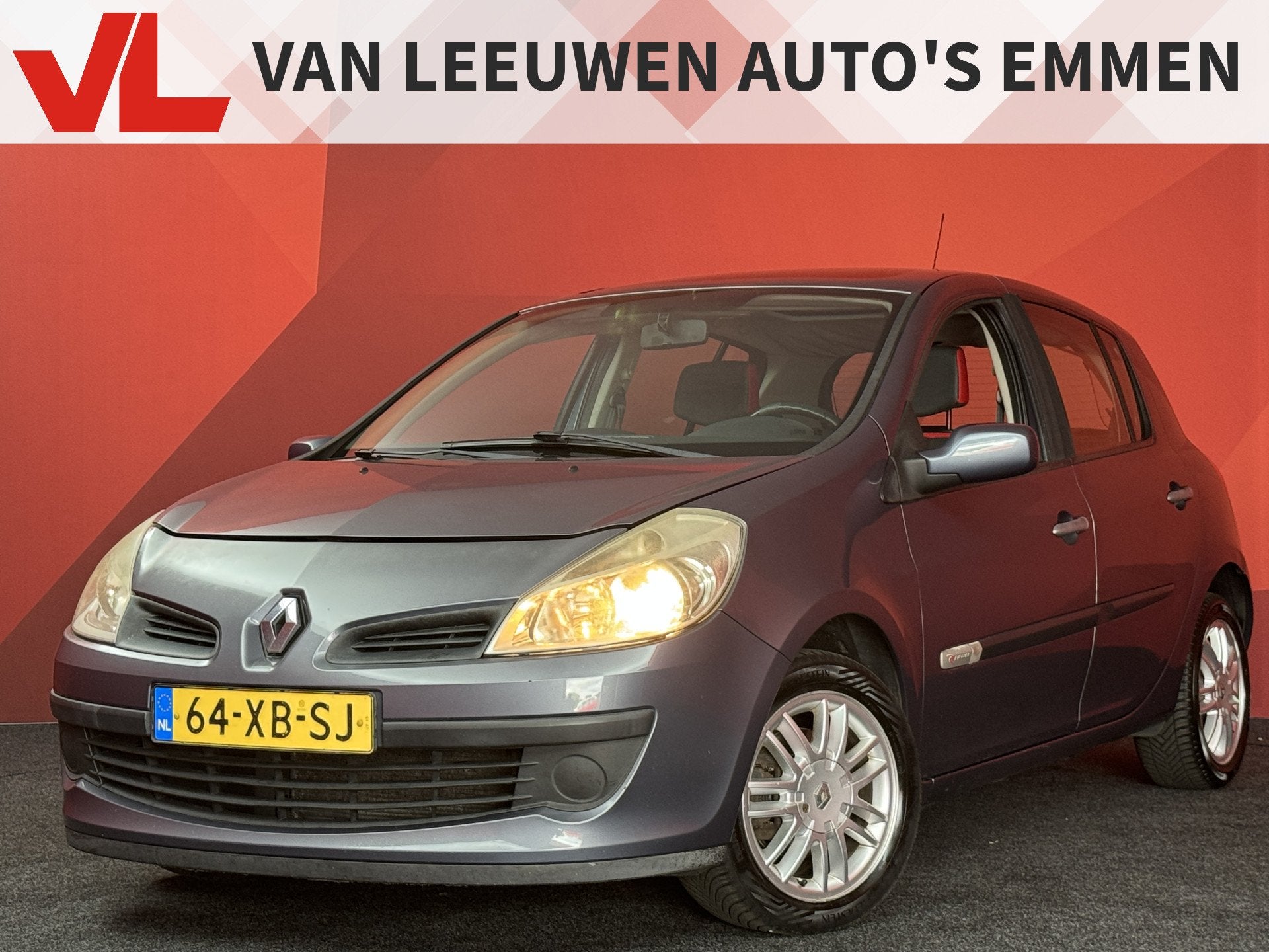 Renault Clio 1.2-16V Rip Curl | Airco | Pano | (bj 2007), Auto's, Voorwielaandrijving, Gebruikt, Zwart, 4 cilinders