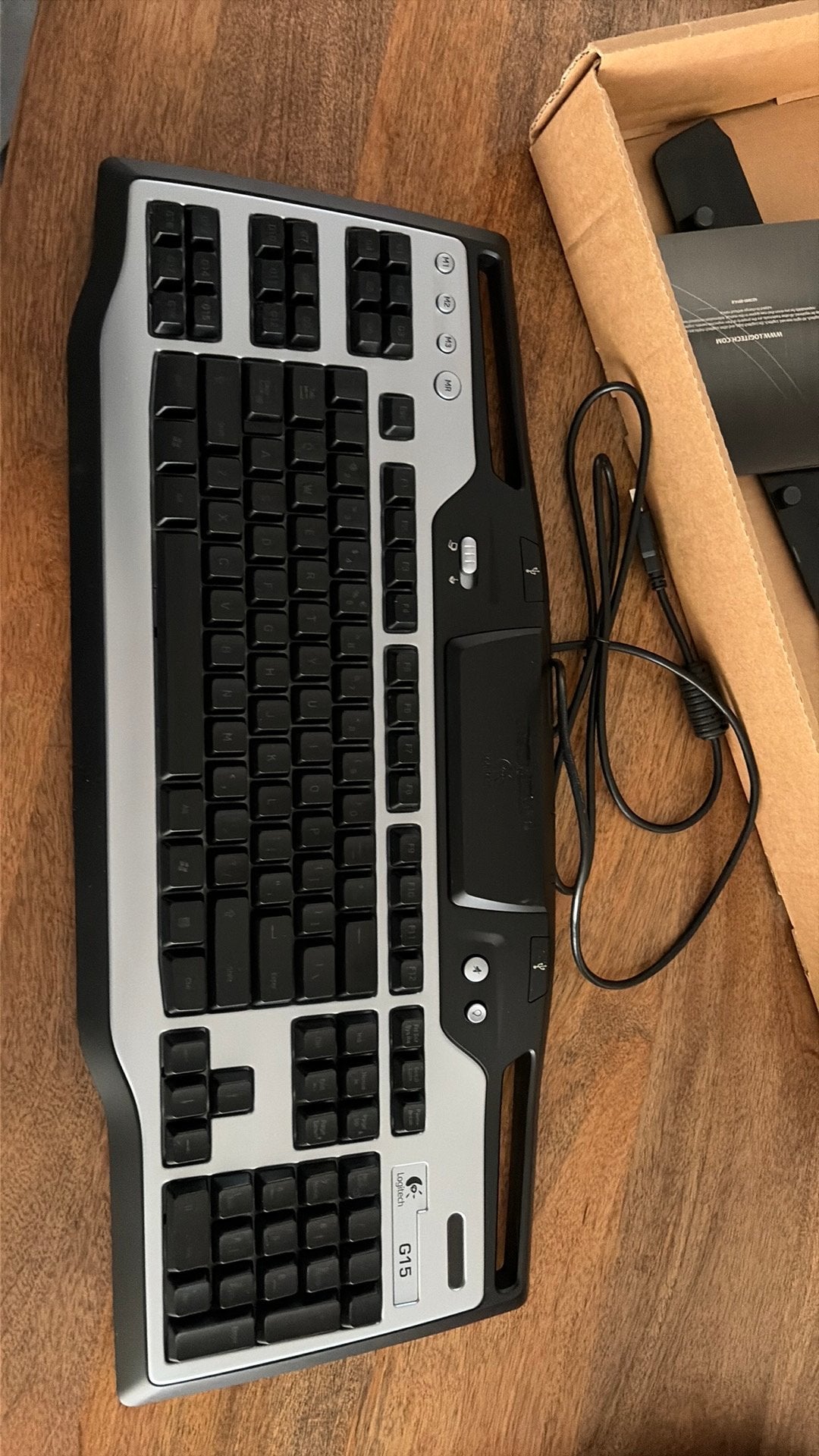 Logitech g15 toetsenbord, Ophalen, Zo goed als nieuw