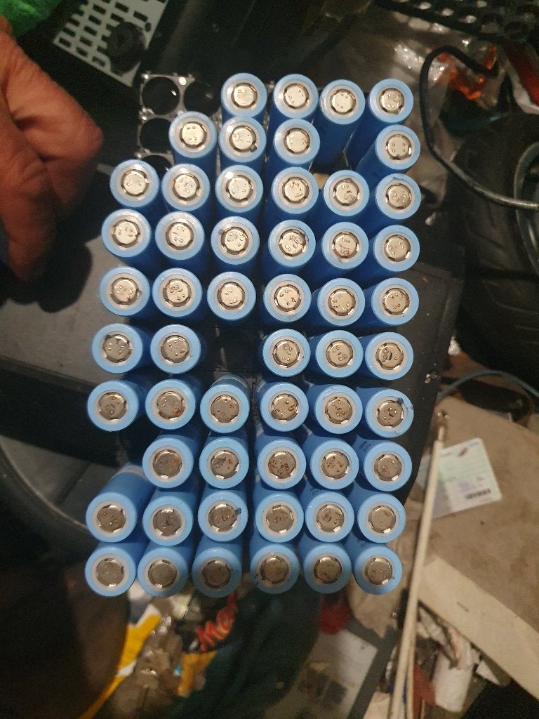 Partij 18650 Li-ion Batterijen (Gebruikt), Audio, Tv en Foto, Accu's en Batterijen, Ophalen of Verzenden, Gebruikt, Oplaadbaar