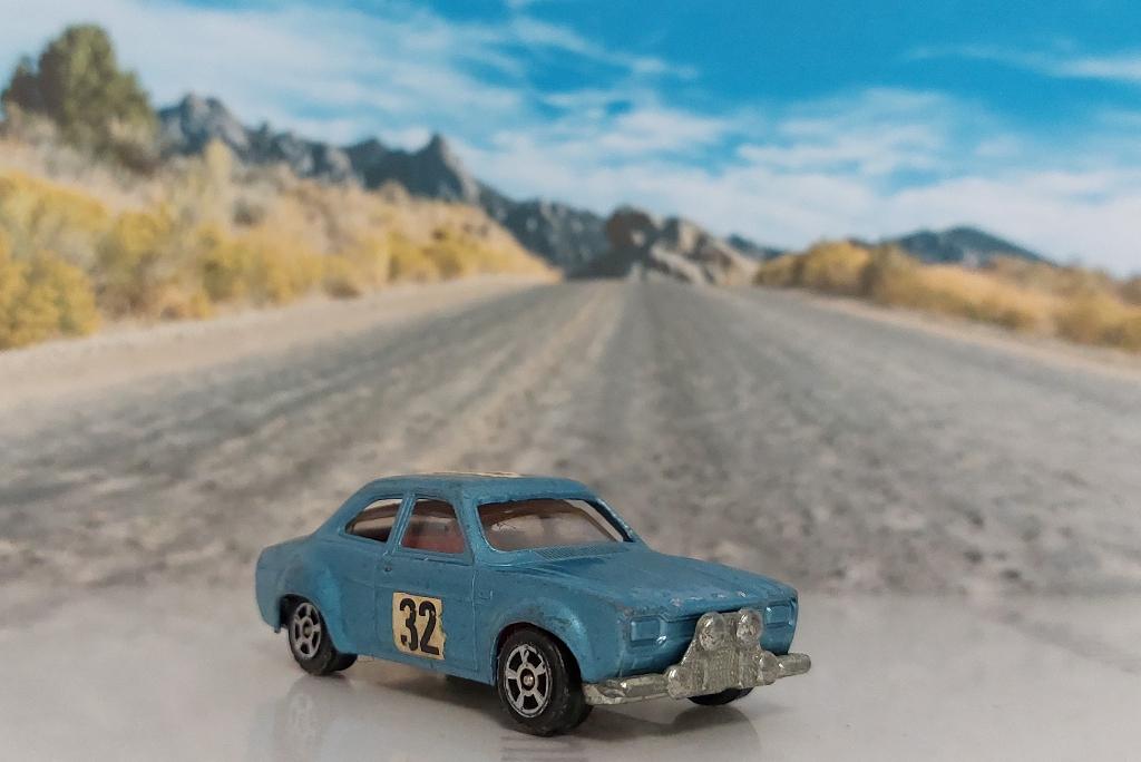 1:64 Ford Escort Mk1 Rally #32; Corgi Juniors #63, Hobby en Vrije tijd, Modelauto's | Overige schalen, Ophalen of Verzenden, Gebruikt