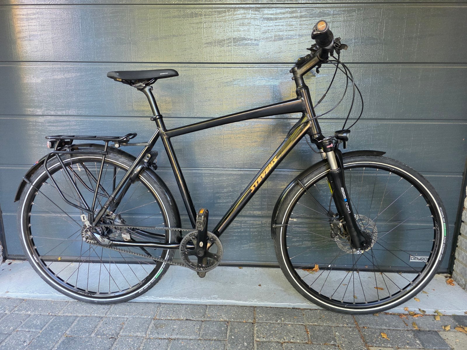 Stevens Boulevard Lux gates CDN nexus 8 herenfiets rijklaar, Gebruikt, Versnellingen, 57 tot 61 cm, Schijfrem