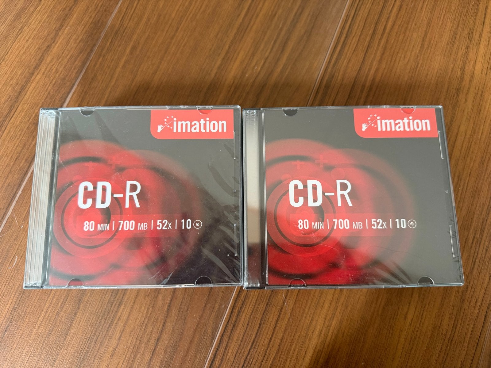 Imation CD-R 80 min 700 MB 52x (2x 10 stuks), Ophalen of Verzenden, Nieuw, Cd