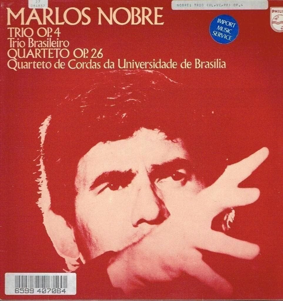 Marlos Nobre, Trio Brasileiro, Quarteto De Corda, Kamermuziek, Verzenden, Zo goed als nieuw, 12 inch