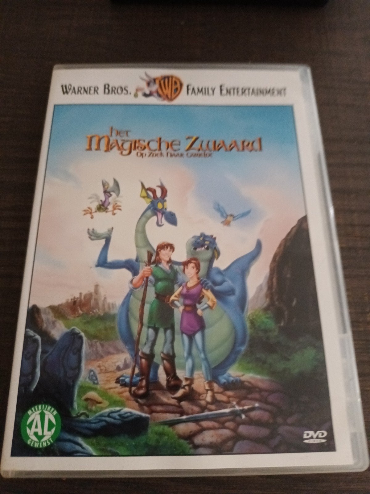 dvd Het magische zwaard, Alle leeftijden, Ophalen of Verzenden, Zo goed als nieuw