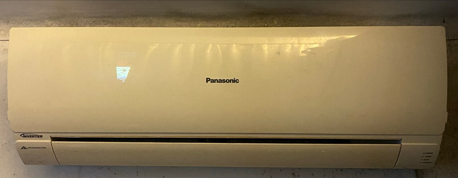 Panasonic Inverter Binnen en Buitenunit Airco, Witgoed en Apparatuur, Koelen en Ontvochtigen, Timer, 3 snelheden of meer, Ophalen of Verzenden
