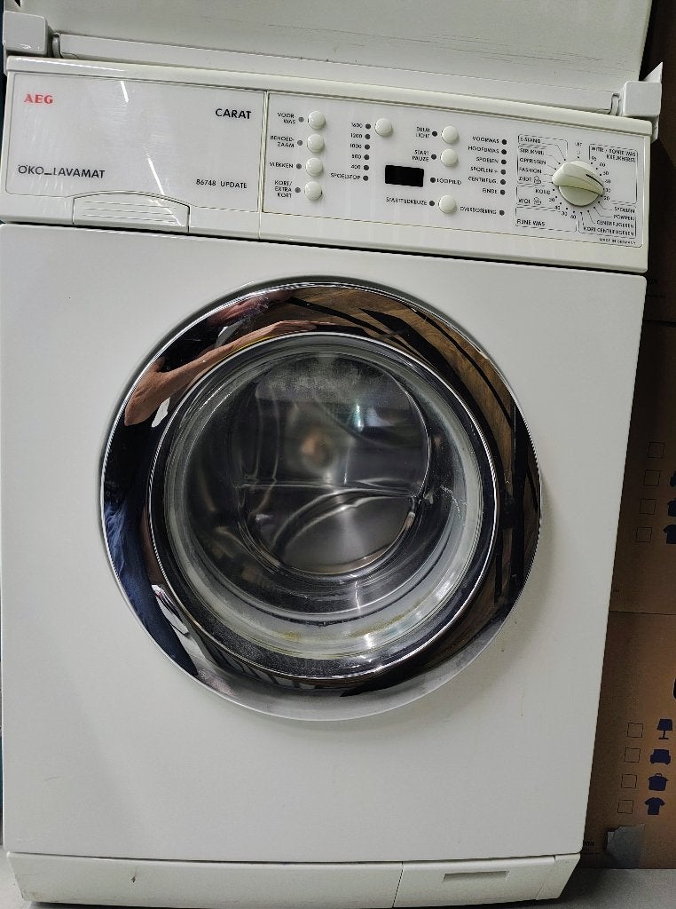 wasmachine AEG Lavamat, Ophalen, 6 tot 8 kg, Gebruikt, Handwasprogramma