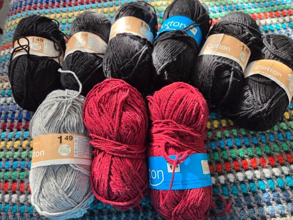 zolderopruiming-9 bol cotton van zeeman  nld 4/5, Ophalen of Verzenden, Zo goed als nieuw, Breien of Haken, Wol of Garen