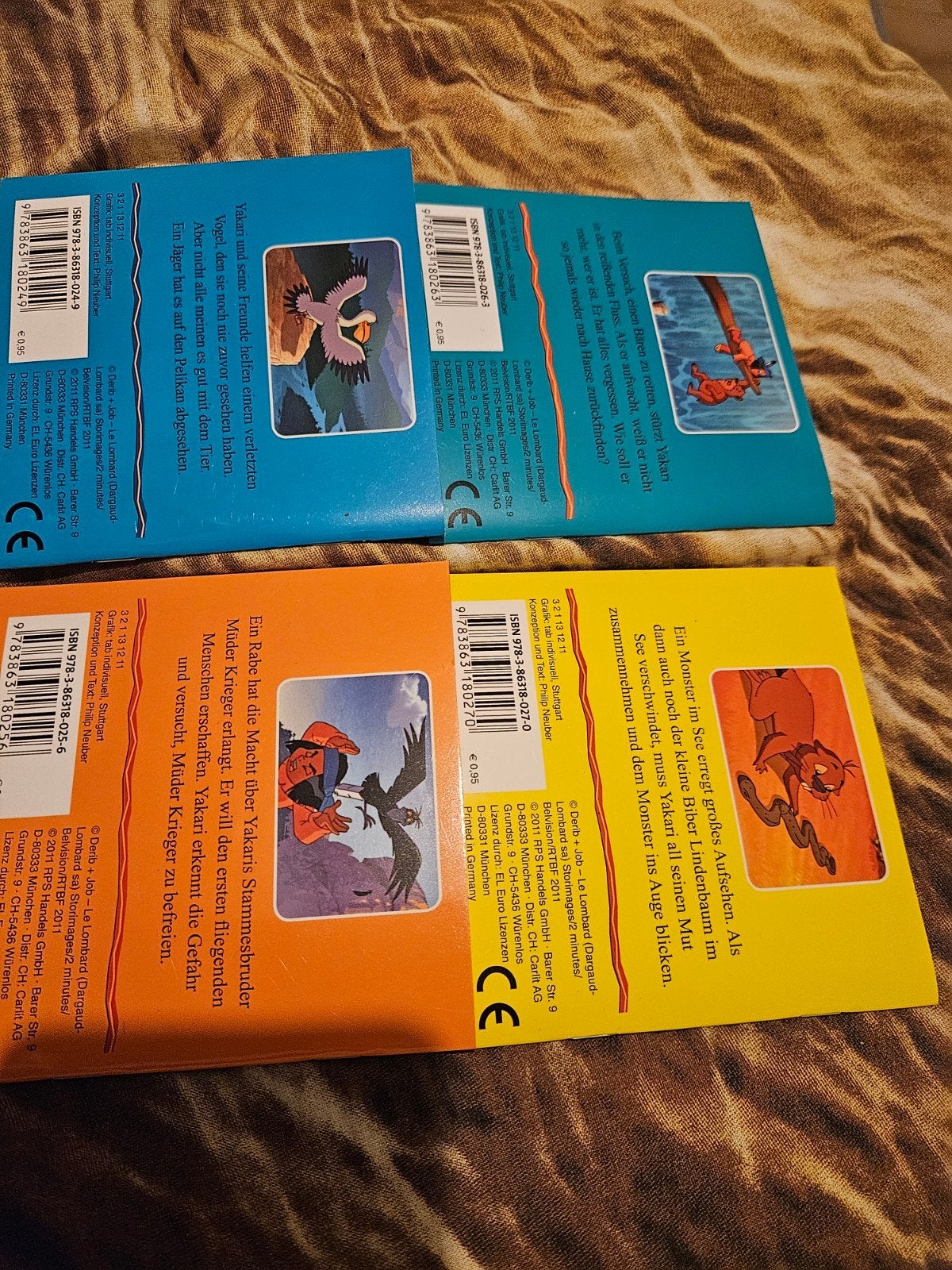 YAKARI stripboeken - 4 delen - Zo goed als nieuw, Boeken, Stripboeken, Ophalen of Verzenden