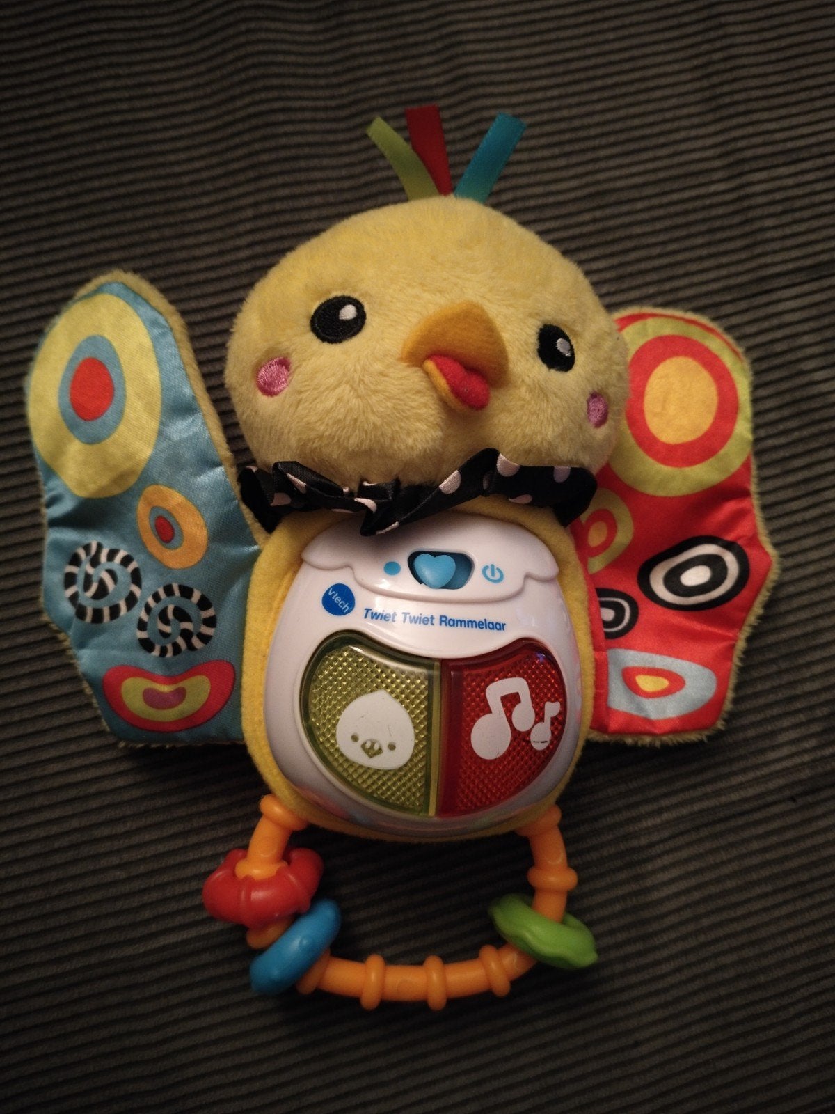 VTech Twiet Twiet Rammelaar - Interactief Kuiken Speeltje, Ophalen of Verzenden, Zo goed als nieuw, 0 tot 6 maanden