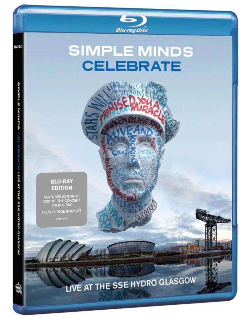 BluRay Dvd Simple Minds Celebrate Live SSEHydro Glasgow 2013, Ophalen of Verzenden, Zo goed als nieuw, Muziek en Concerten