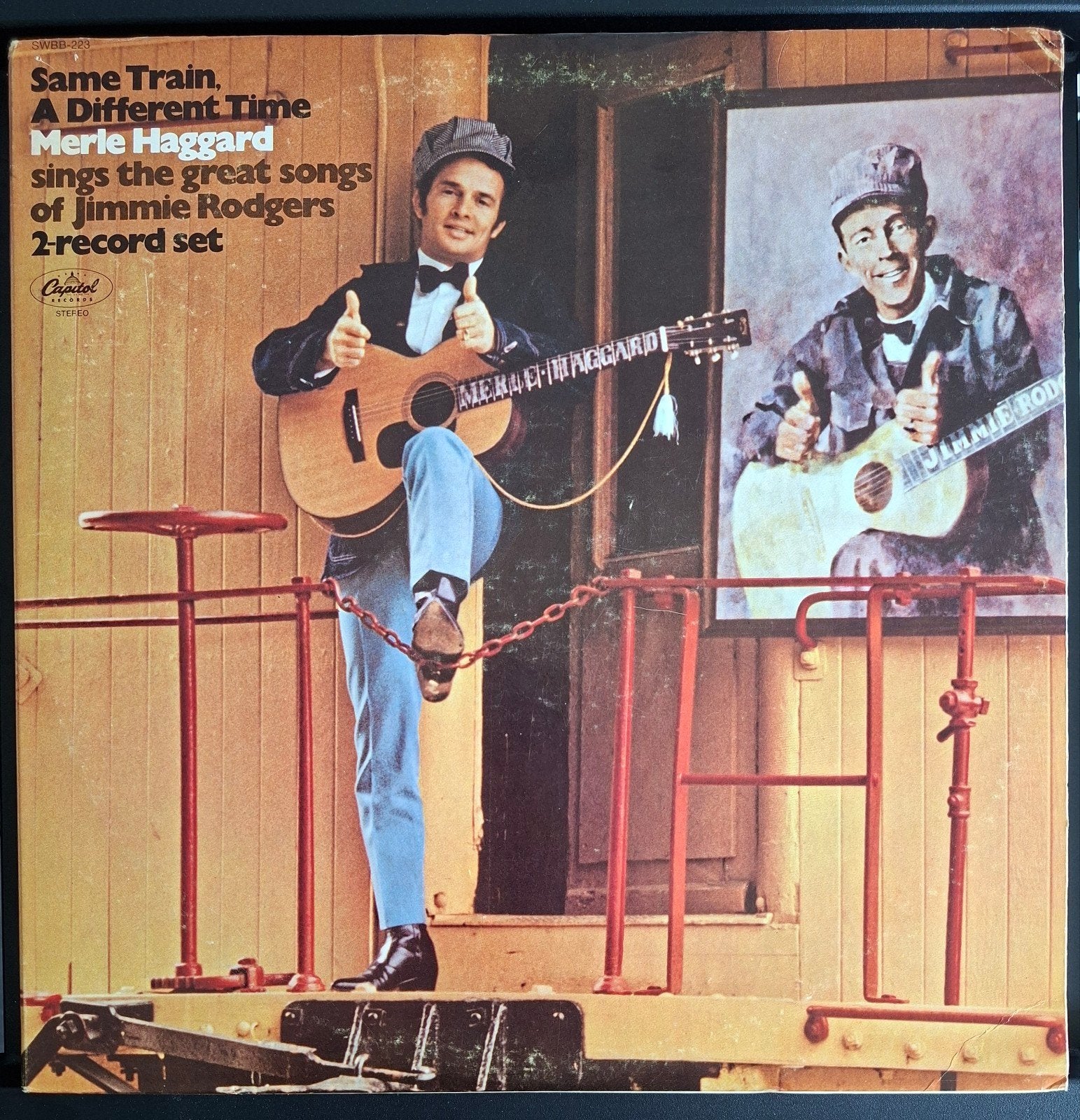 Merle Haggard – Same Train, A Different Time, Cd's en Dvd's, Ophalen of Verzenden, Zo goed als nieuw, 12 inch