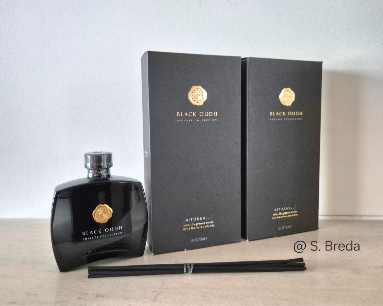 Rituals | Black Oudh | Geurstokjes Geurstokken 100 ml, Ophalen of Verzenden, Nieuw, Zwart