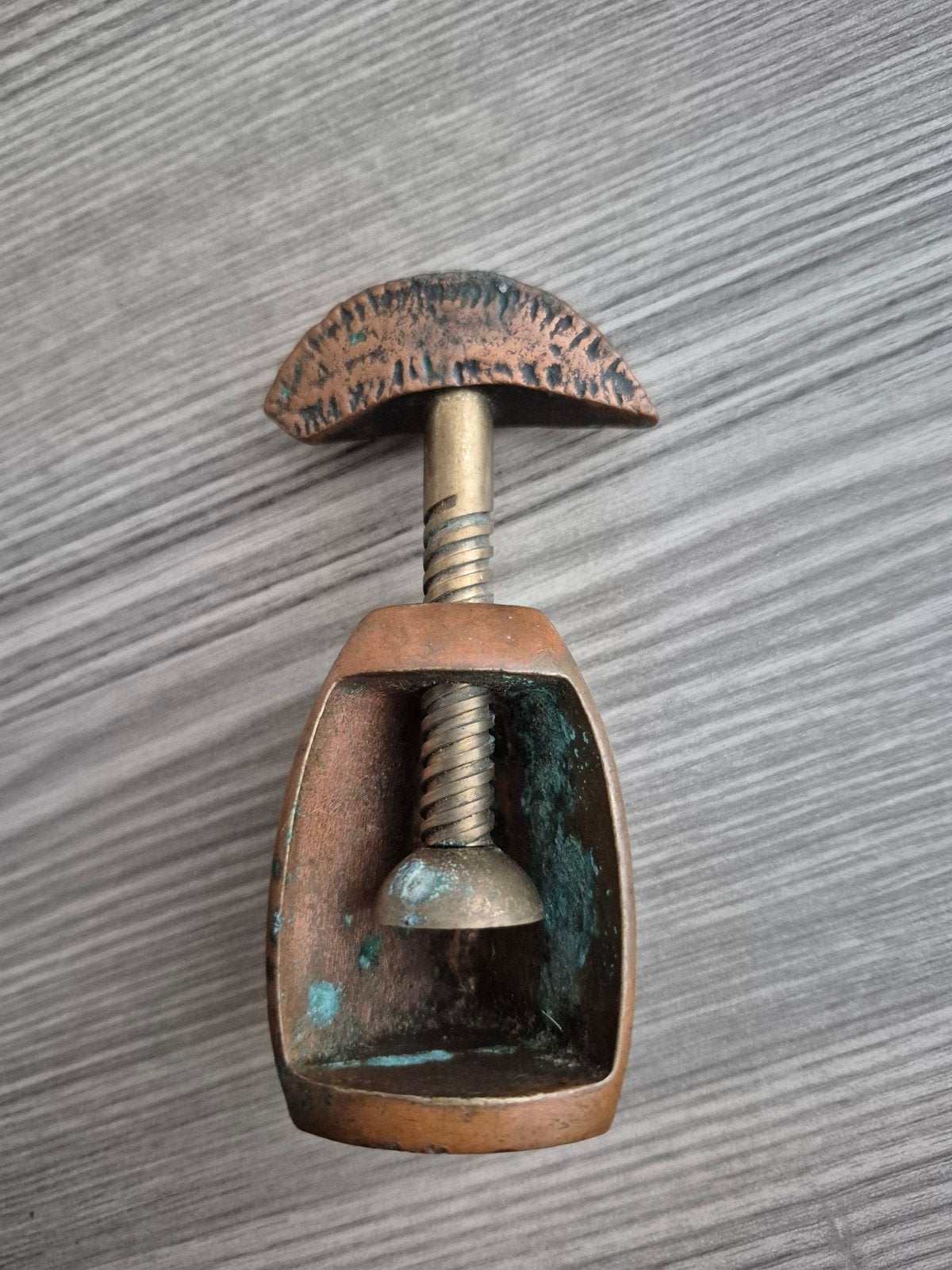 Antieke Massief Bronzen Walnootkraker, Antiek en Kunst, Ophalen of Verzenden, Brons