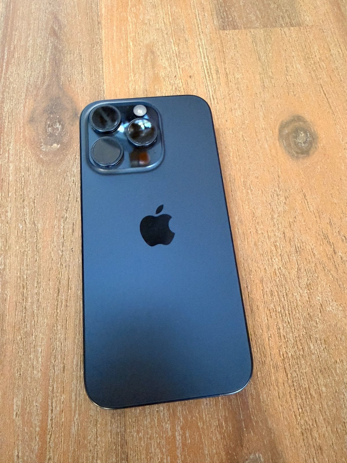 iPhone 15 Pro 128 GB Nany Blue, 80 %, 128 GB, Blauw, Ophalen of Verzenden