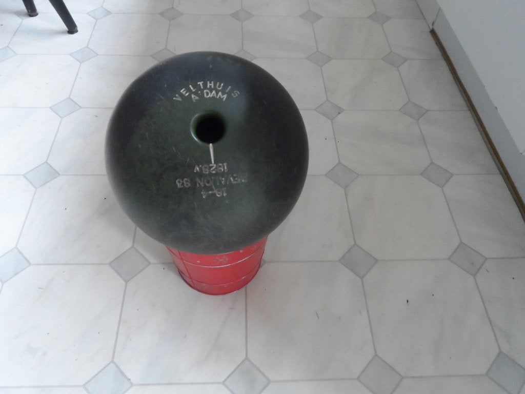Kegelbal - velthuis a'dam - 18-4, Sport en Fitness, Bowlen, Ophalen, Gebruikt, Bal