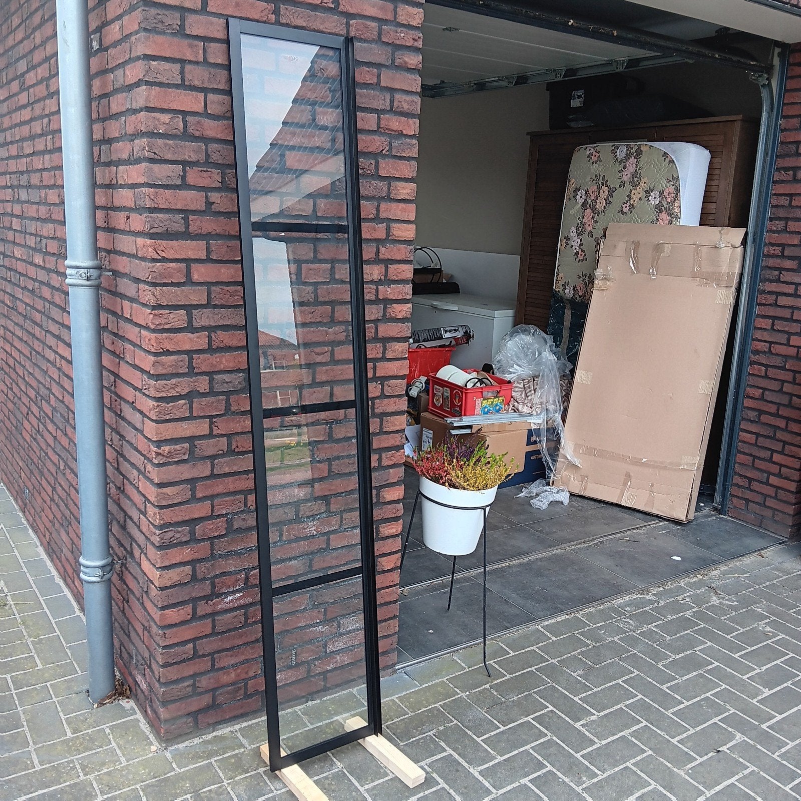 Cure Black glazen scheidingswand cb 350, Doe-het-zelf en Verbouw, Ophalen of Verzenden, Nieuw, Douche