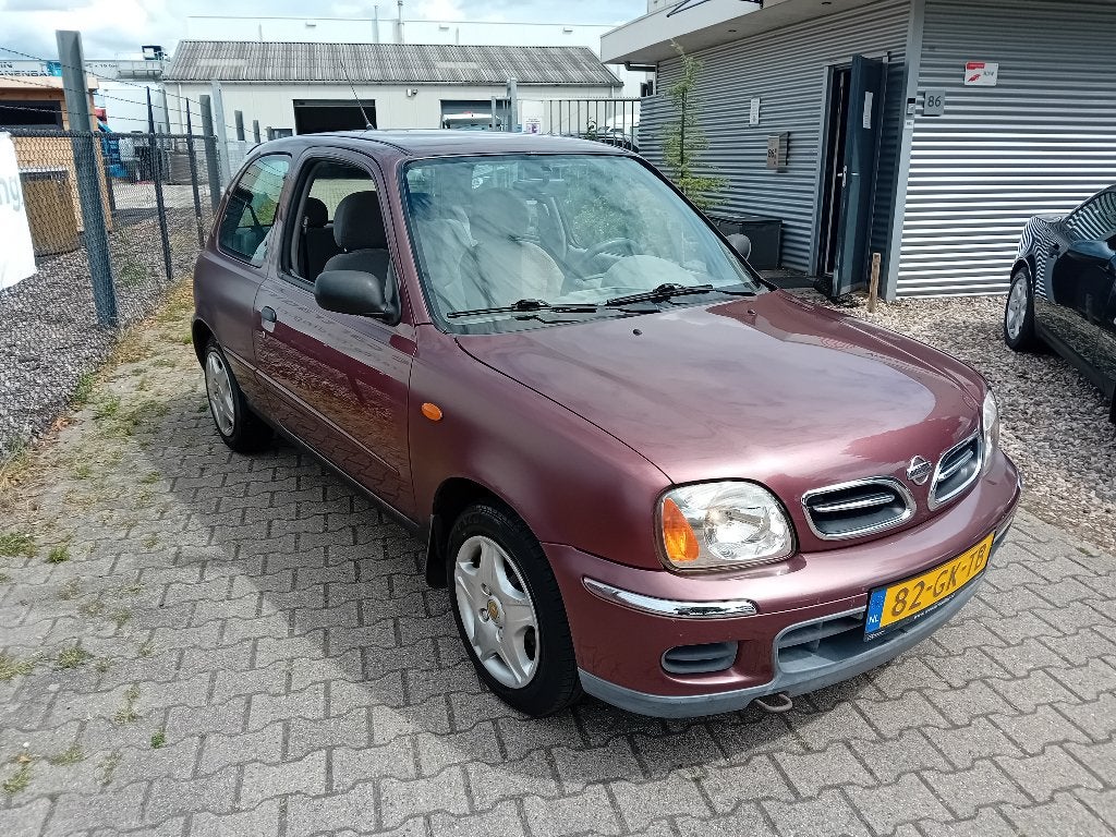 Nissan Micra 1.4  AUTOMAAT 60KW N-cvt 2001 Rood NIEUWE APK!!, 4 cilinders, 840 kg, Origineel Nederlands, 310 kg