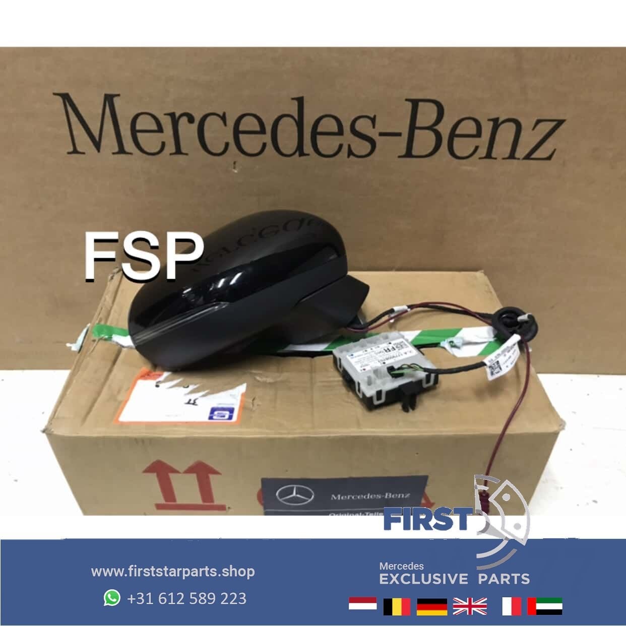 W177 SPIEGEL RECHTS ZWART Mercedes A Klasse BUITENSPIEGEL 20