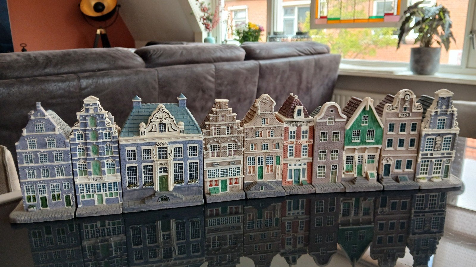 Blokker Grachtenhuizen Serie - 9 stuks (nr. 7 ontbreekt), Verzamelen, Ophalen of Verzenden