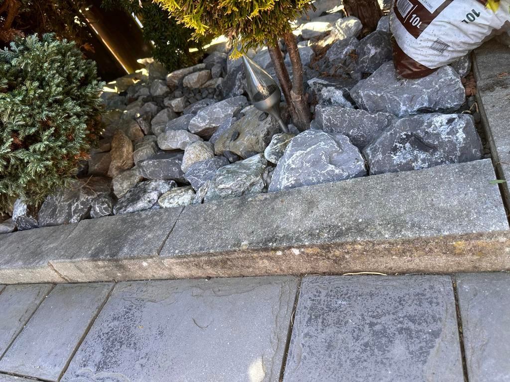 Gebruikte betonnen stappelblokken, Tuin en Terras, Ophalen, Gebruikt, Klinkers, 10 m² of meer