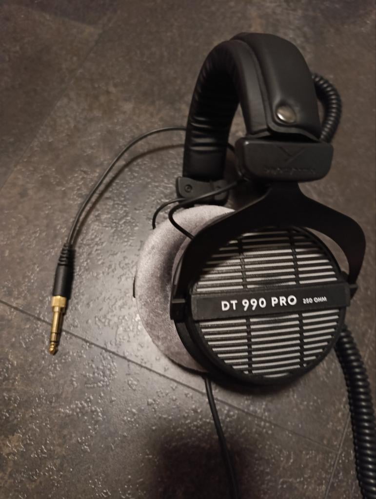 Beyerdynamic DT 990 PRO 250 Ohm Hoofdtelefoon （ 1xgebruikt）, Ophalen of Verzenden, Gebruikt, Over oor (circumaural), Overige merken