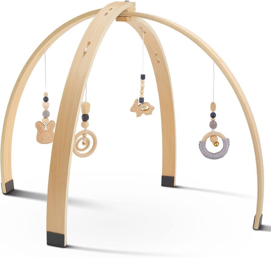 Wooden Montessori Baby Gym, Ophalen of Verzenden, Zo goed als nieuw, Babygym