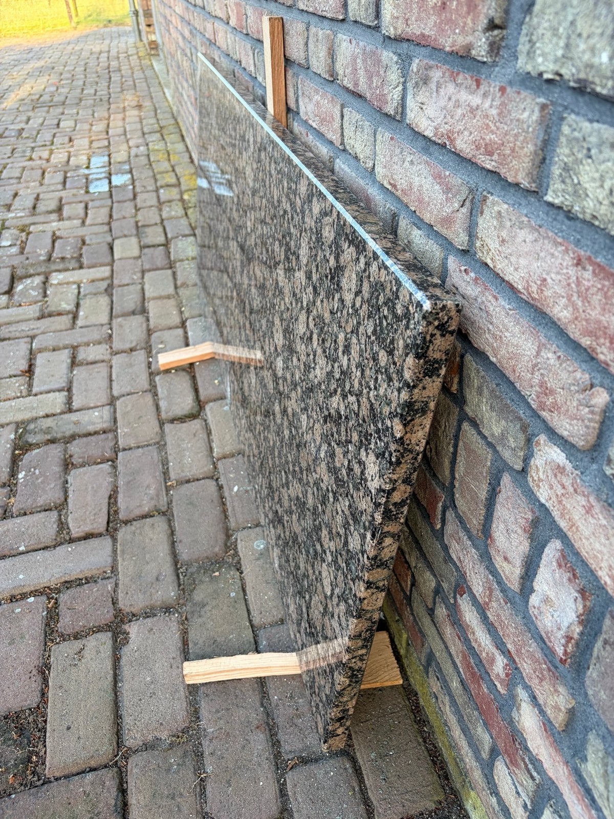 Granieten blad 130x60x3 cm - Zo goed als nieuw, Ophalen, Zo goed als nieuw
