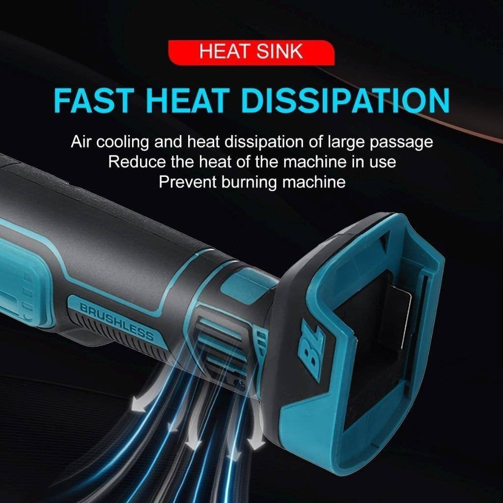Foto 5 van Slijptol haakseslijper Flex 850w 18v voor Makita accu LXT