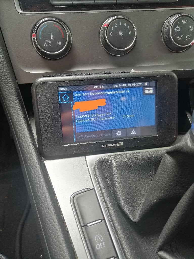 taxi klaar vw golf 7 1.6 tdi, Ophalen