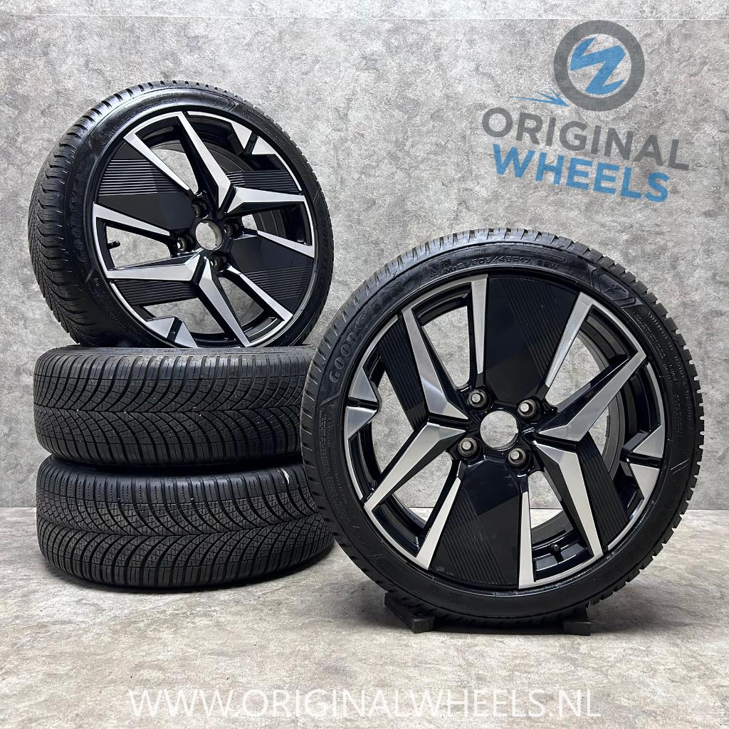 17 inch originele velgen + all season banden Peugeot 208 GT, Auto-onderdelen, Banden en Velgen, Gebruikt, Banden en Velgen, 17 inch
