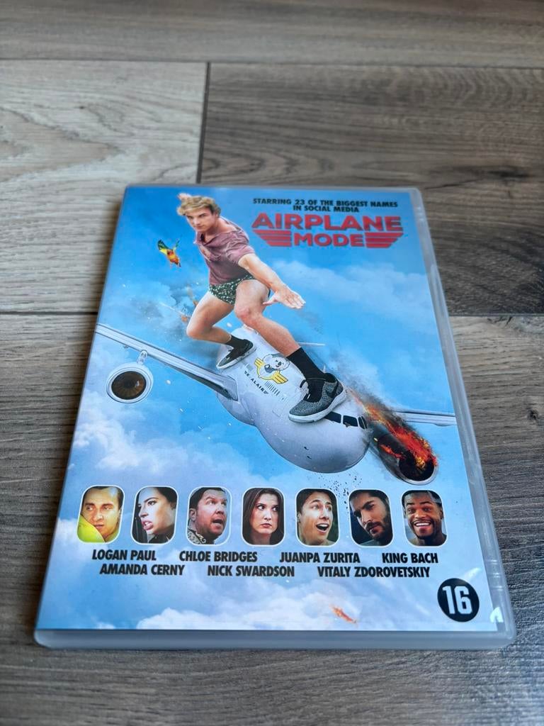 Airplane Mode met Logan Paul, Cd's en Dvd's, Dvd's | Komedie, Alle leeftijden, Ophalen of Verzenden, Zo goed als nieuw, Actiekomedie
