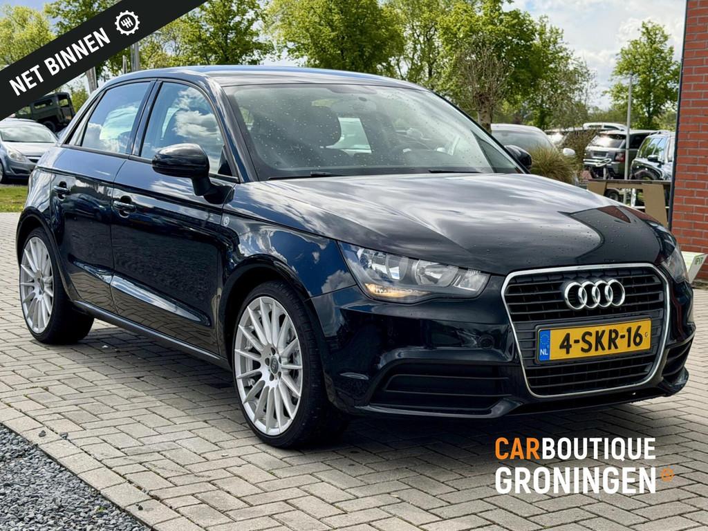 Audi A1 Sportback 1.4 TFSI 5D | DSG | CRUISE | NAVI, Euro 5, Stof, Zwart, 4 cilinders