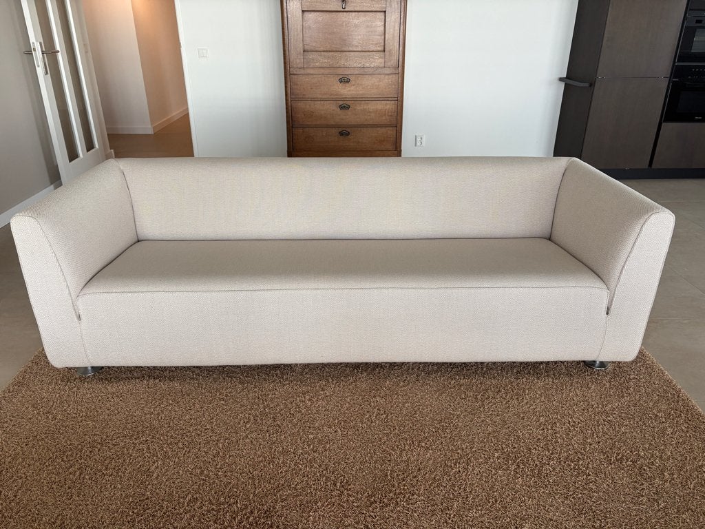 Gelderland 3-zits bankstel model 4800 crème PERFECTE STAAT!, Ophalen, Driepersoons, 75 tot 100 cm, Zo goed als nieuw