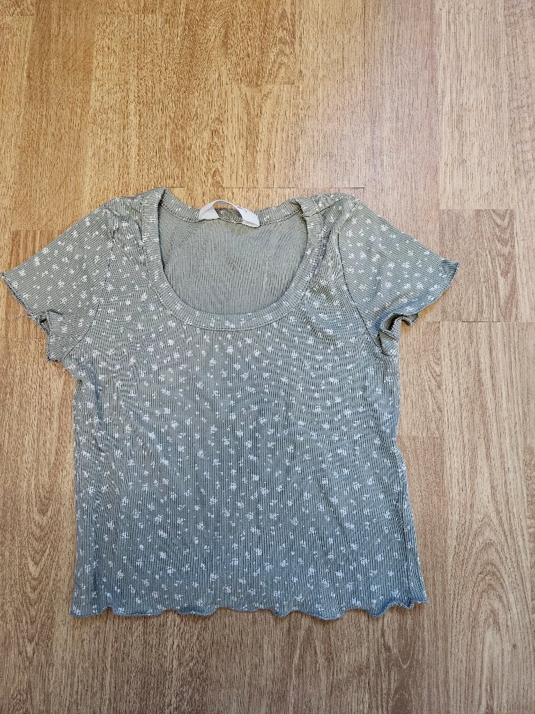 groen shirt maat 134/140, Kinderen en Baby's, Kinderkleding | Maat 134, Gebruikt, Meisje, Ophalen of Verzenden, H&M.