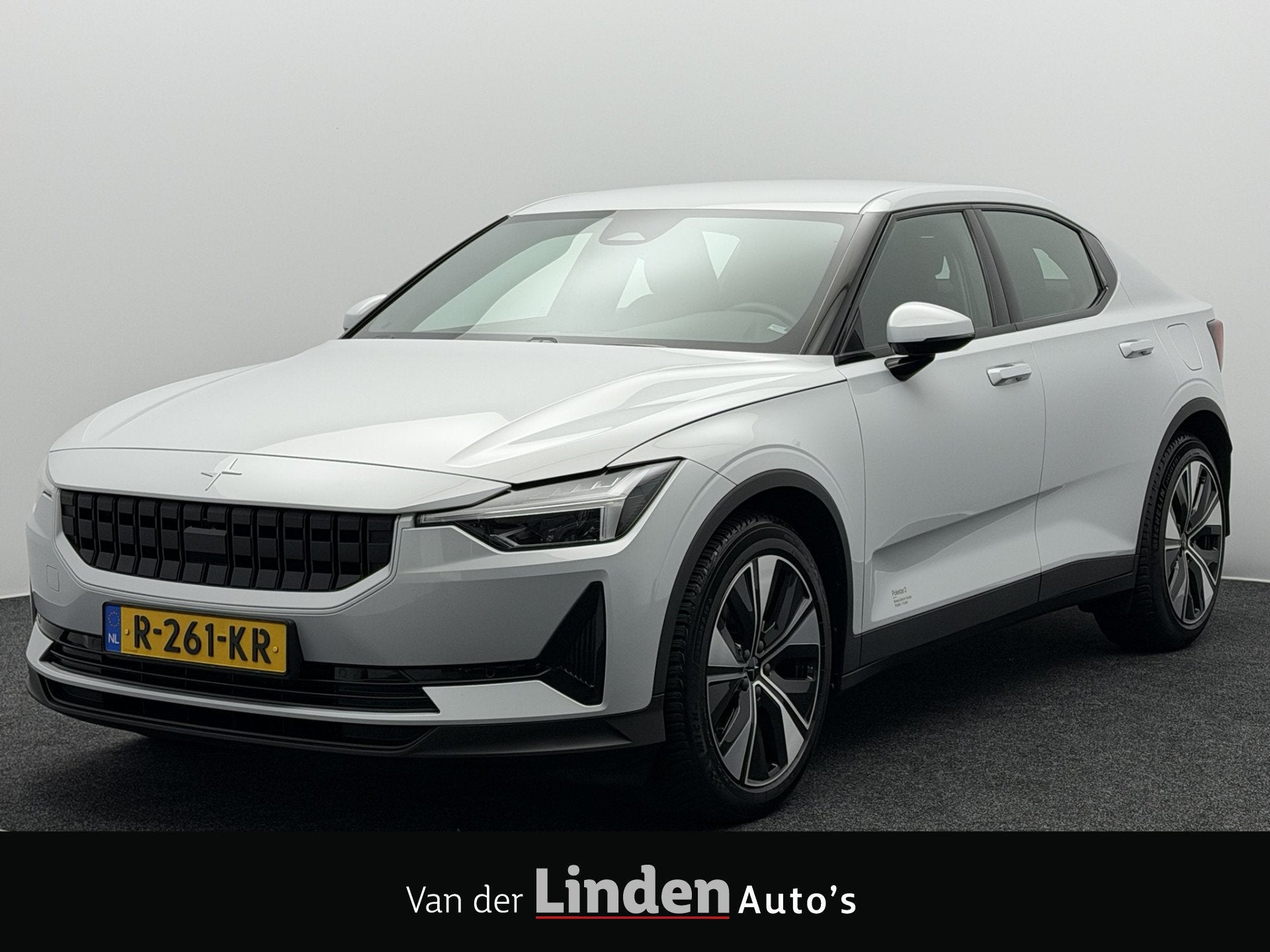 Polestar 2 Long Range Single Motor 78 kWh SOH 94,1% | Elektr, Auto's, Polestar 2, Stof, Gebruikt, Zwart