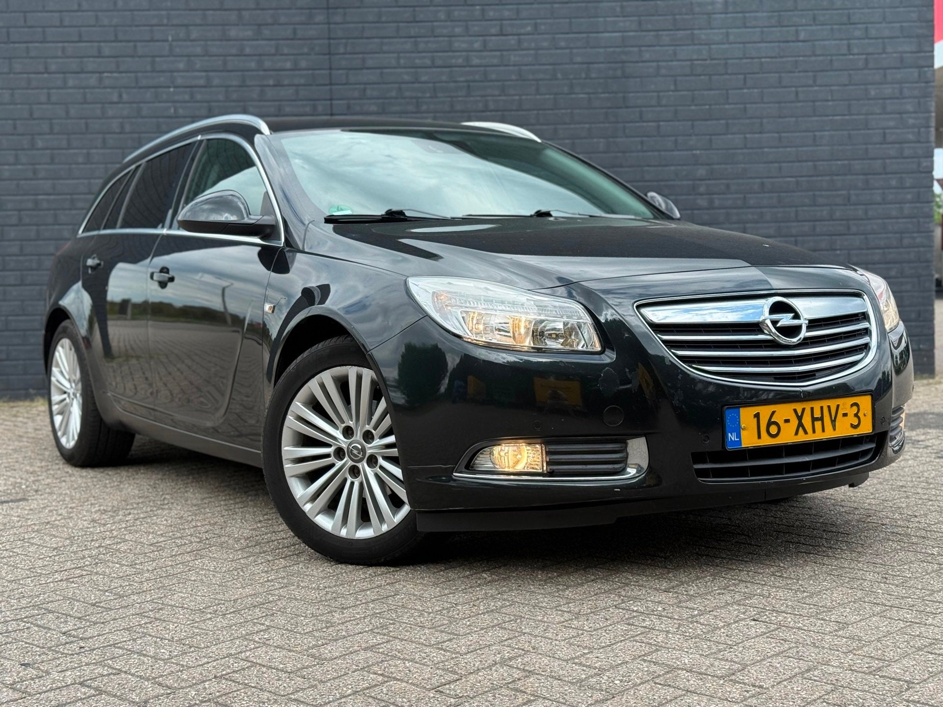Opel Insignia 1.4 Turbo EcoFlex Sports Tourer Bj 2012 ECC Ai, 1350 kg, Stof, Gebruikt, 4 cilinders