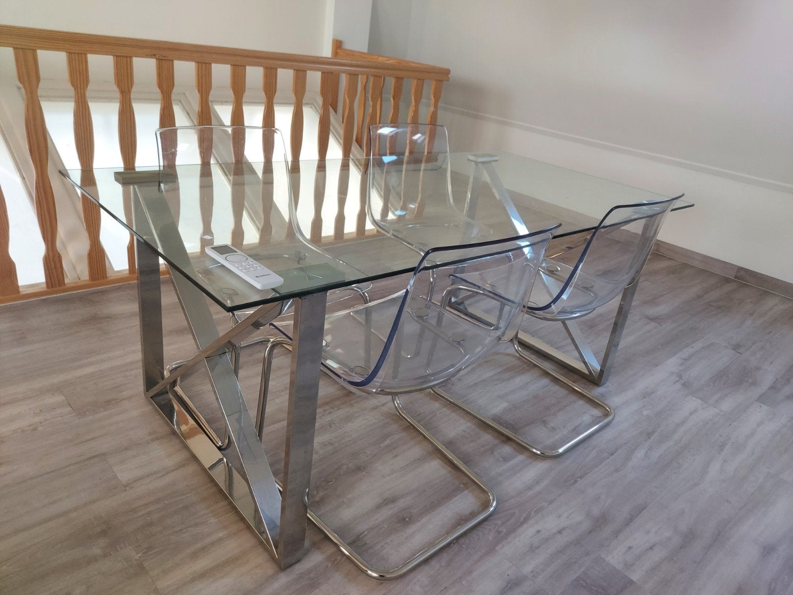 Complete Woonkamer Set: Hoekbank, Eettafel, Salontafel, Huis en Inrichting, Ophalen, Gebruikt, 4 tot 6 stoelen
