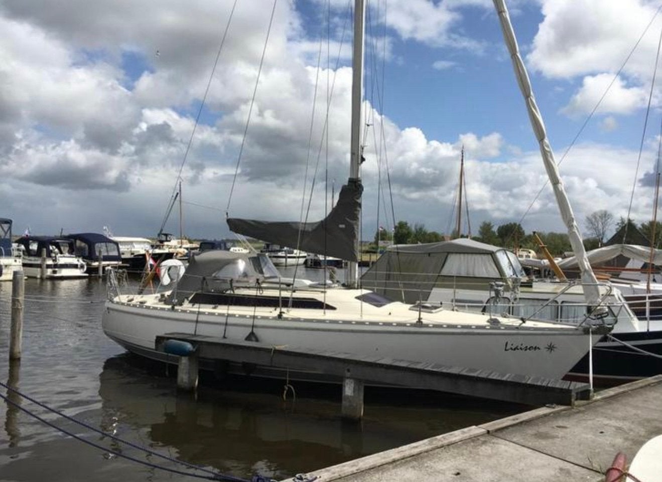Zeiljacht Jeanneau Attalia 32, diepg. 110 á 200cm ophaalbaar, Watersport en Boten, Kajuitzeilboten en Zeiljachten, Ophalen, Gebruikt