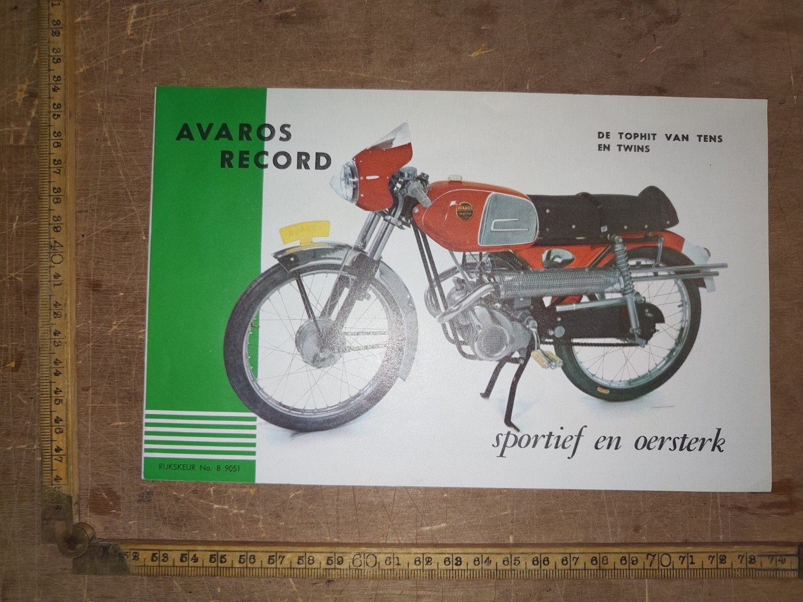 Folder Avaros brommers 1964, Fietsen en Brommers, Ophalen of Verzenden, Zo goed als nieuw