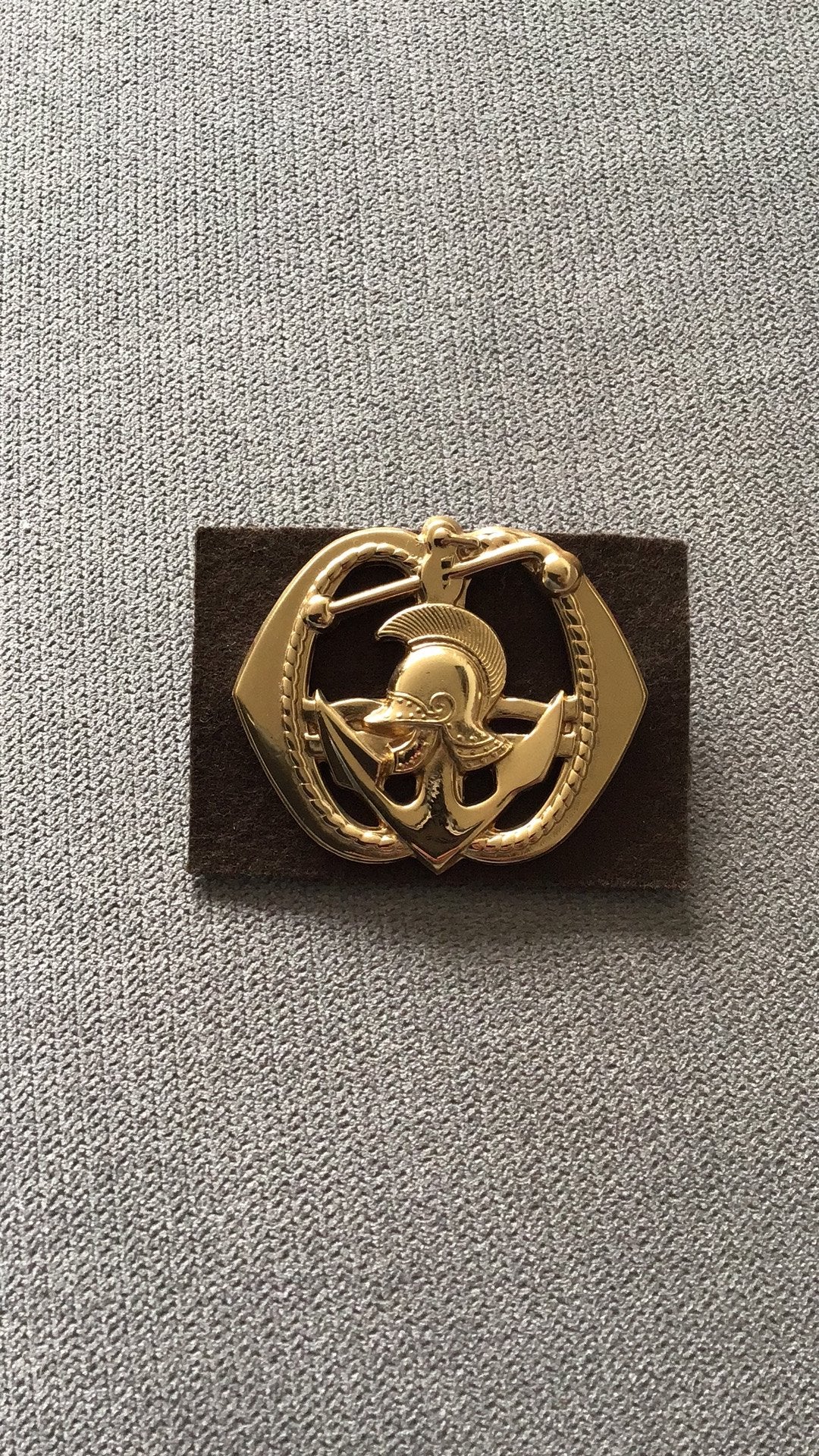 Baretembleem Pontonniers, Verzamelen, Militaria | Algemeen, Ophalen of Verzenden, Landmacht, Nederland, Embleem of Badge