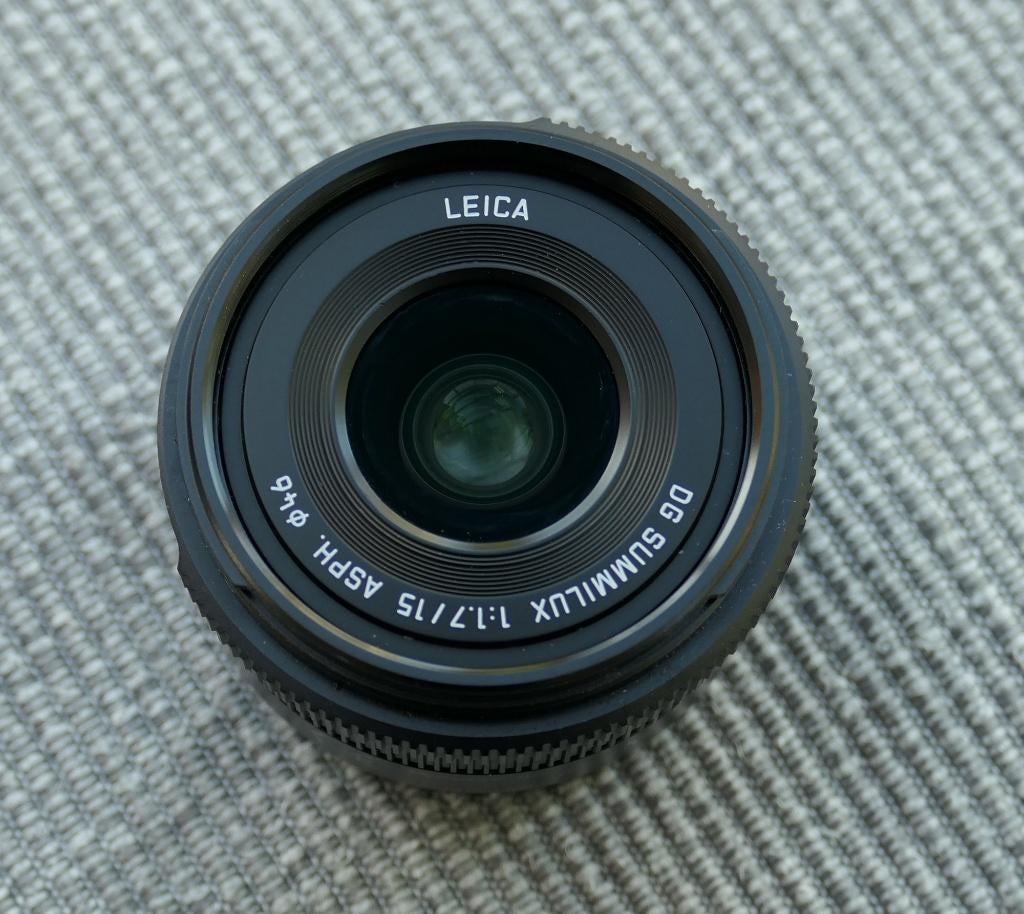 Panasonic Leica 15mm f/1.7 MFT, Ophalen of Verzenden, Zo goed als nieuw, Groothoeklens